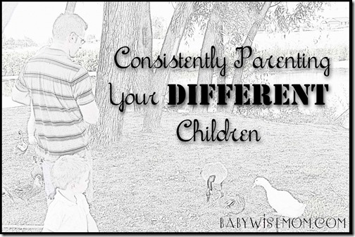 ConsistentlyParentingDifferentChildren