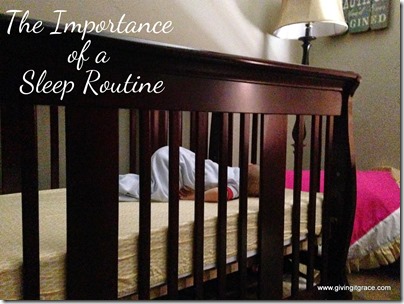 the importance of a sleep routine